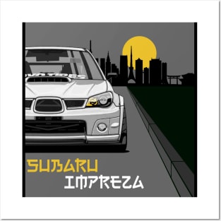 Impreza WRX STI Hawkeye, JDM Car Posters and Art